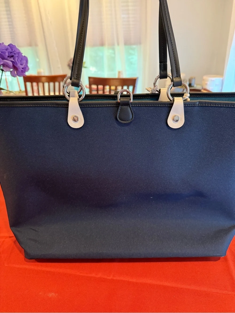 Radley London Addison Park Open Tote Navy NWT